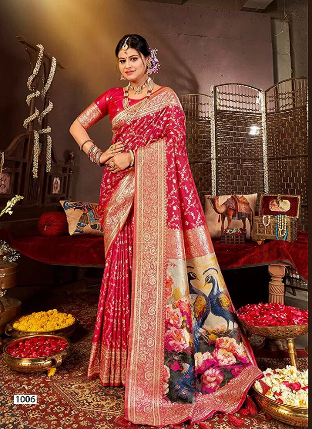 Saroj Vastrakund Silk Wedding Wear Silk Saree Collection